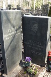 Гришин Николай Георгиевич, Москва, Востряковское кладбище